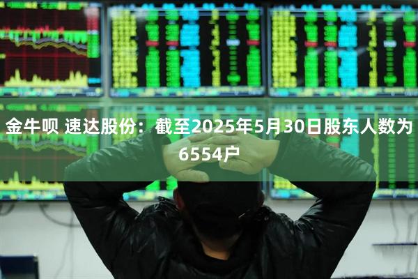 金牛呗 速达股份：截至2025年5月30日股东人数为6554户