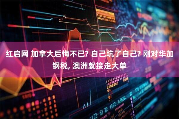 红启网 加拿大后悔不已? 自己坑了自己? 刚对华加钢税, 澳洲就接走大单