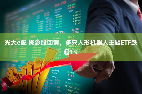 光大e配 概念股回调，多只人形机器人主题ETF跌超1%